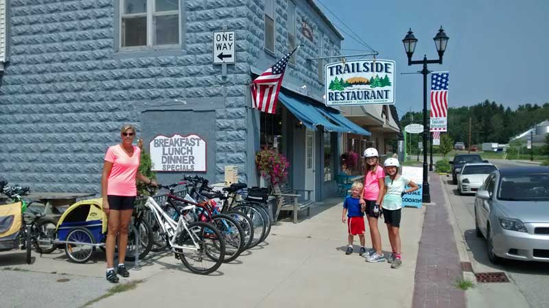 the trailside resturant in new era michigan